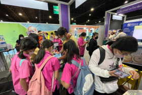 บรรยากาศในงานมหกรรมวิทยาศาสตร์และเทคโนโลยีแห่งชาติ ประจำปี ... พารามิเตอร์รูปภาพ 16